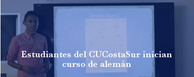 Banner: Curso de alemán en CUCostaSur