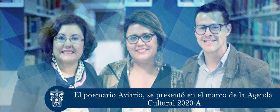 El poemario Aviario, se presentó en el marco de la Agenda Cultural 2020-A