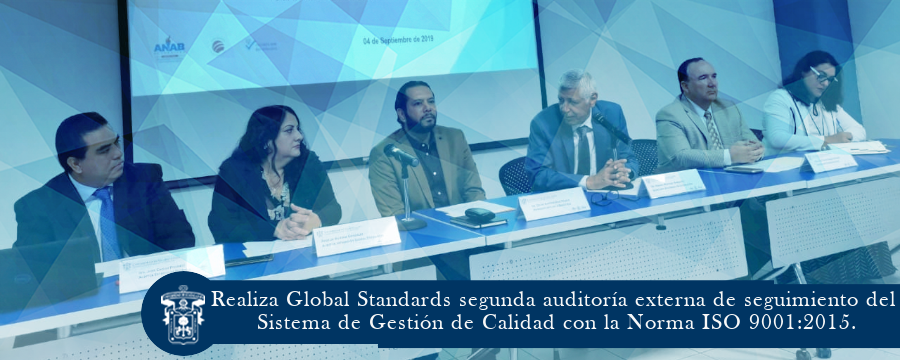 Realiza Global Standards segunda auditoría externa de Calidad ISO 9001:2015
