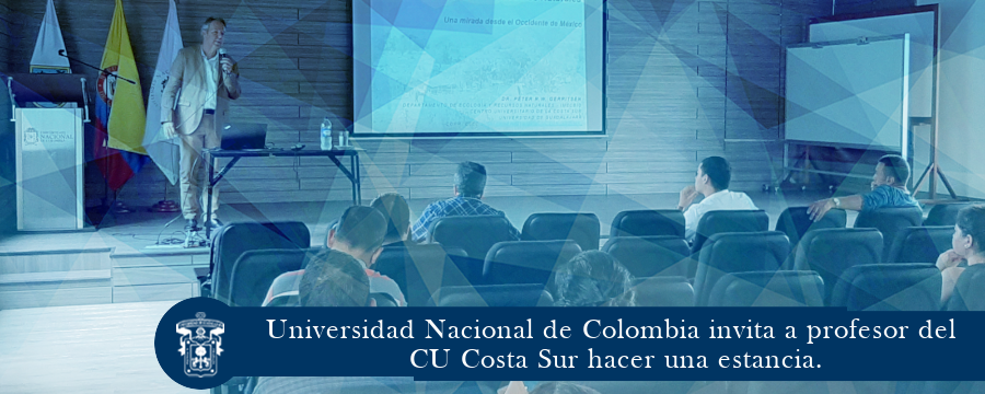 Universidad de Colombia invita a profesor del CU Costa Sur acer una estancia