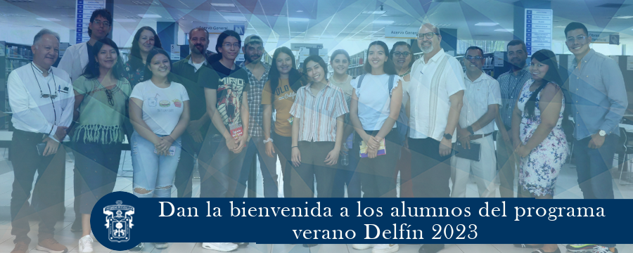 Dan la bienvenida a los alumnos del programa verano Delfín 2023