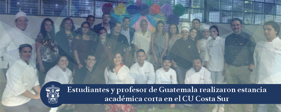 Banner: Visita estudiantes de Guatemala
