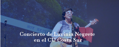 Banner: Concierto Lavinia Negrete