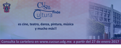 Banner: Más Cultura CU Costa Sur
