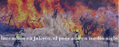 Banner: Incendios en Jalisco
