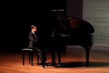 El niño Alexander Vivero ofreció Recital de piano
