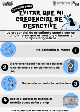 Banner precauciones para credencial 