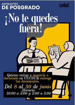 Inscriciones a posgrados calendario 26-B