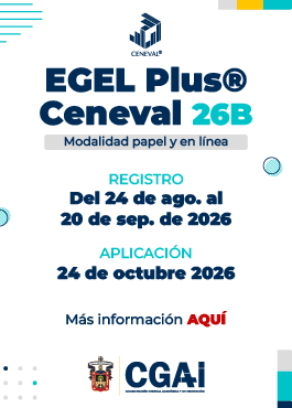 EGEL Plus CENEVAL 26-B