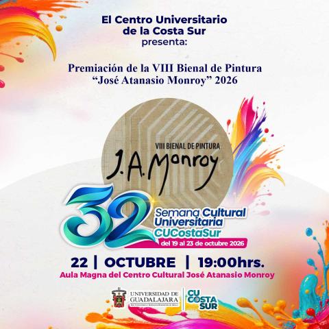 Premiación de la VII Bienal de Pintura "José Atanasio Monroy" 2026