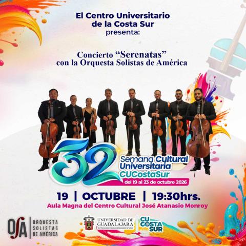 Concierto "Serenatas" con la Orquesta Solistas de América