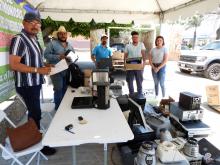 CU Costa Sur, 11 años rugiendo en el acopio de RAEE