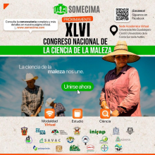 Este viernes 10 de octubre concluye el XLVI Congreso Nacional de la Ciencia de la Maleza donde el CUCostaSur participa como sede virtual en encuentro internacional