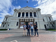 Estudiantes ecuatorianos realizan estancia académica internacional en el Centro Universitario de la Costa Sur