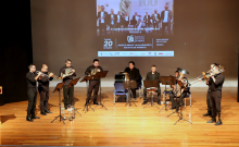 Jalisco Brass deslumbra en la apertura de la 31ª Semana Cultural Universitaria del CU Costa Sur