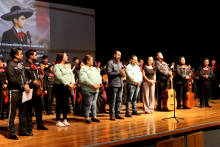 Presentación del Mariachi Ecos El Mangal en el Centro Cultural J. Atanasio Monroy
