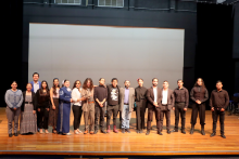 Aula Magna del Centro Cultural José Atanasio Monroy fue sede de la clausura de actividades de la Licenciatura en Artes del CUCostaSur