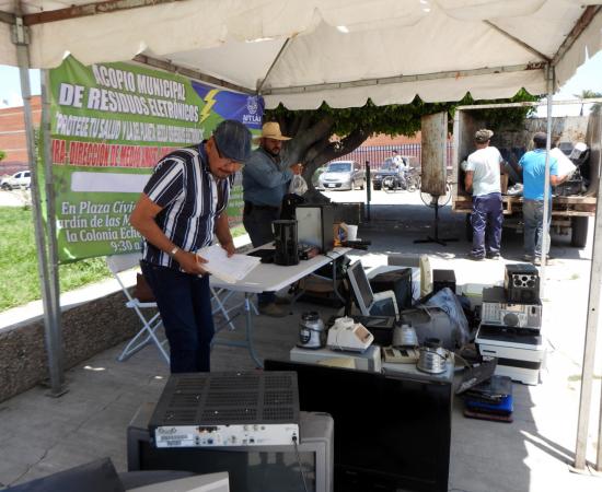 CU Costa Sur, 11 años rugiendo en el acopio de RAEE