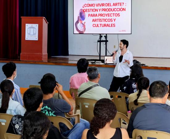 Cátedra Inaugural de la Licenciatura en Artes en la Sede de El Grullo