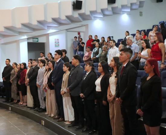 Toma de Protesta y Entrega de Actas de Titulación a Pasantes de Abogado en el CUCostaSur