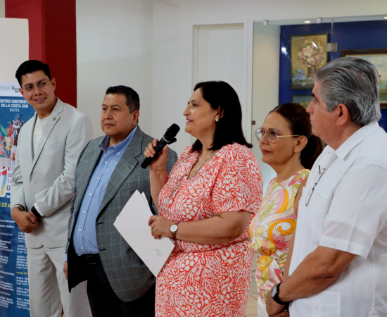 El Centro Universitario de la Costa Sur inauguró la exposición “CINCO-grafías / Gráfica Contemporánea”