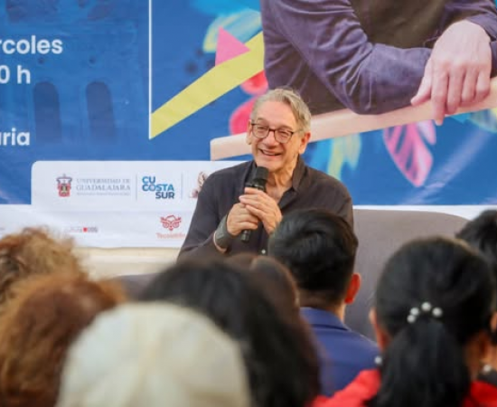 Un diálogo con el deseo y la palabra: Alberto Ruy Sánchez en la 31ª Semana Cultural Universitaria del CUCostaSur