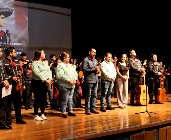Presentación del Mariachi Ecos El Mangal en el Centro Cultural J. Atanasio Monroy