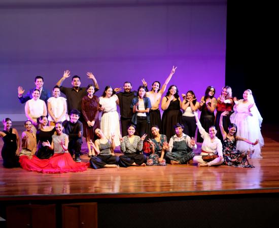 Noche de artes escénicas en el Aula Magna del Centro Cultural José Atanasio Monroy