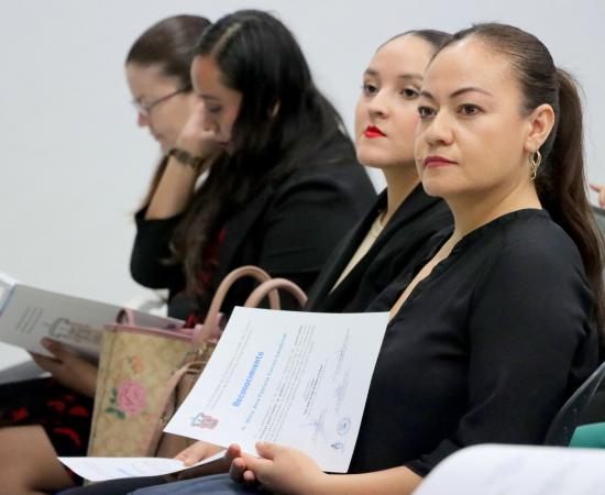Ceremonia de Entrega de Reconocimientos de los Cursos–Taller de Formación Jurídica Integral
