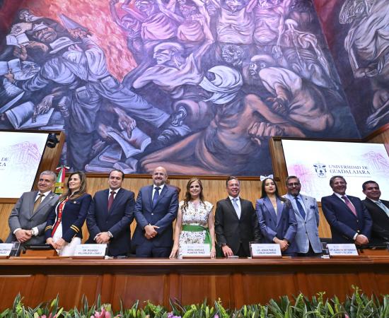 Karla Planter marca una nueva era en la UdeG con un informe centrado en bienestar, salud e innovación