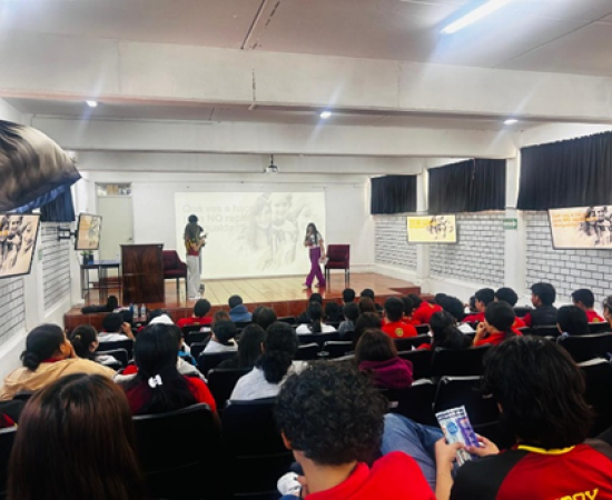 Conferencia en Preparatoria Regional de Casimiro Castillo “Derecho a la igualdad de género”