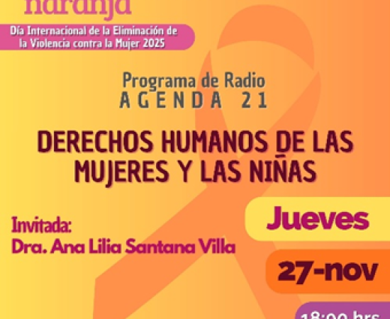 Entrevista de radio “Derechos humanos de las mujeres y las niñas”