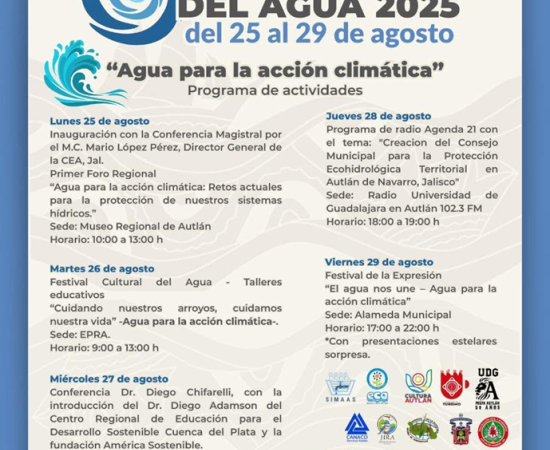 CU Costa Sur participa en la Semana Mundial del Agua 2025 y promueve acciones para la conservación de los recursos hídricos
