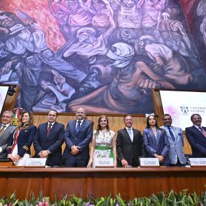 Karla Planter marca una nueva era en la UdeG con un informe centrado en bienestar, salud e innovación